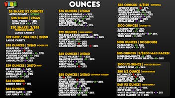 Vibe Inkster - NOW OPEN DAILY OUNCE DEALZ!