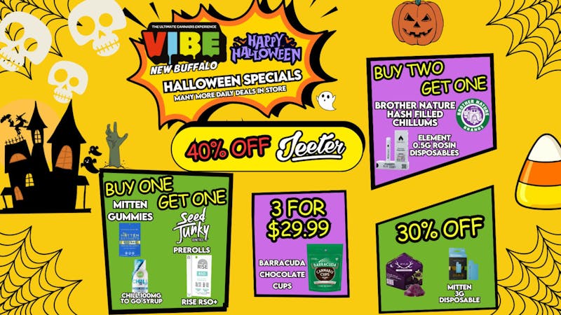 Vibe New Buffalo October Specials