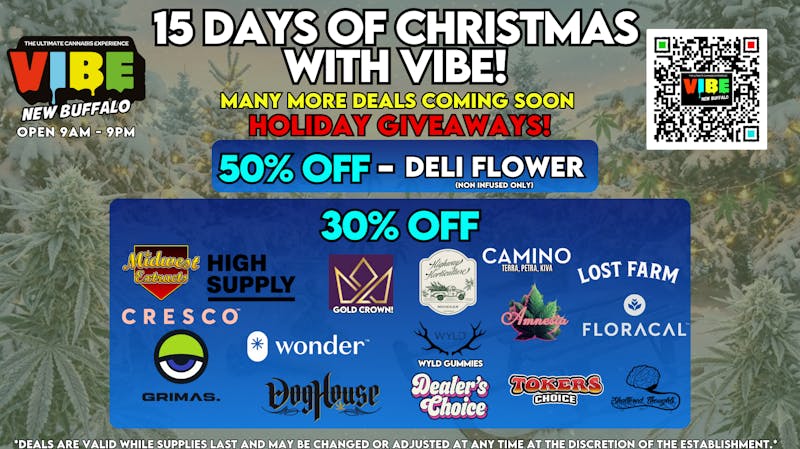 Vibe New Buffalo 15 Days of Christmas