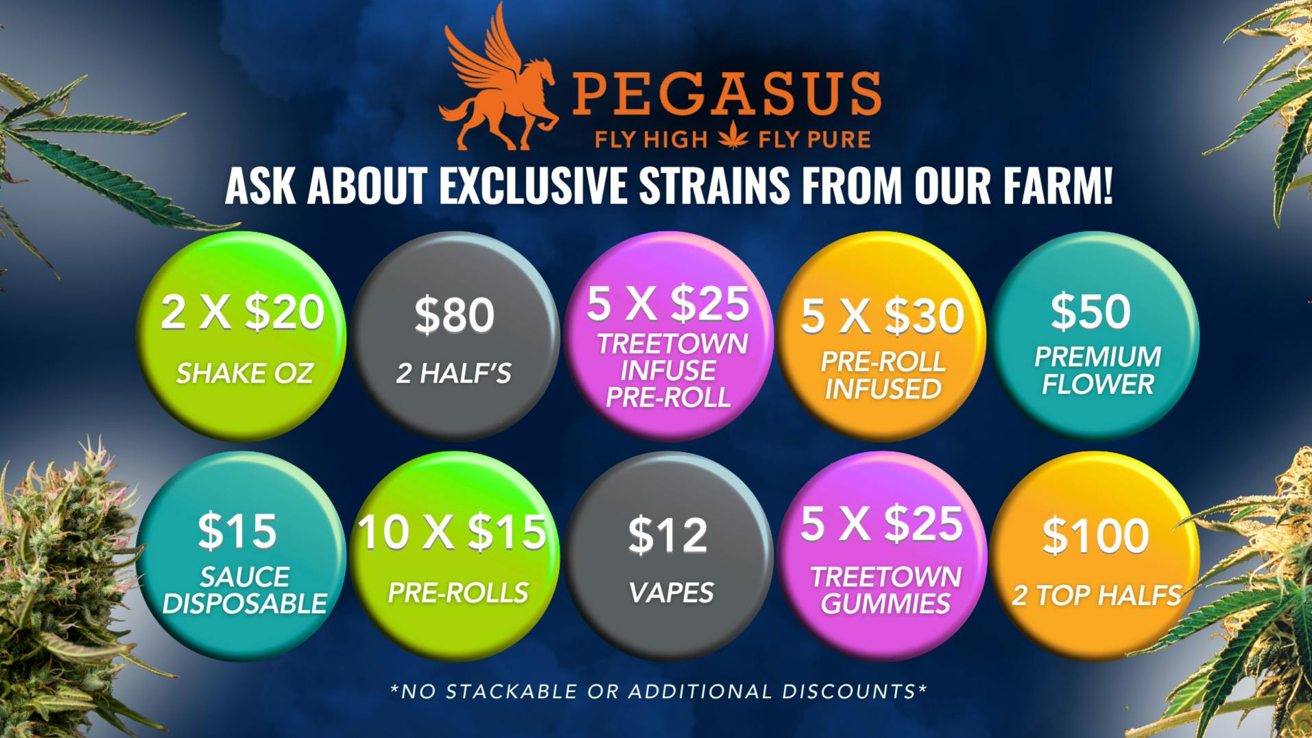 Pegasus “Fly High Fly Pure” Fly High. Save Big. 🥇