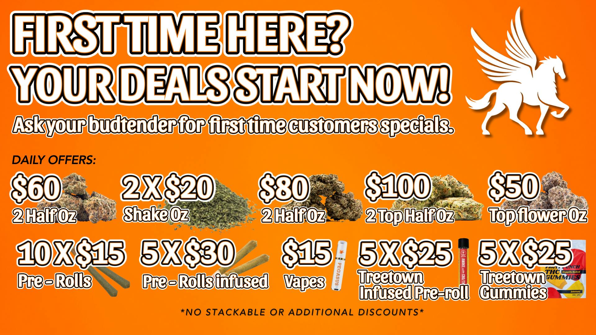 Pegasus “Fly High Fly Pure” FLY HIGH, SAVE BIG!