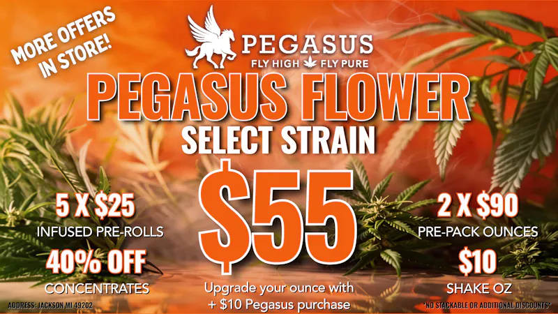 Pegasus “Fly High Fly Pure” Pegasus Oz for $55.00!