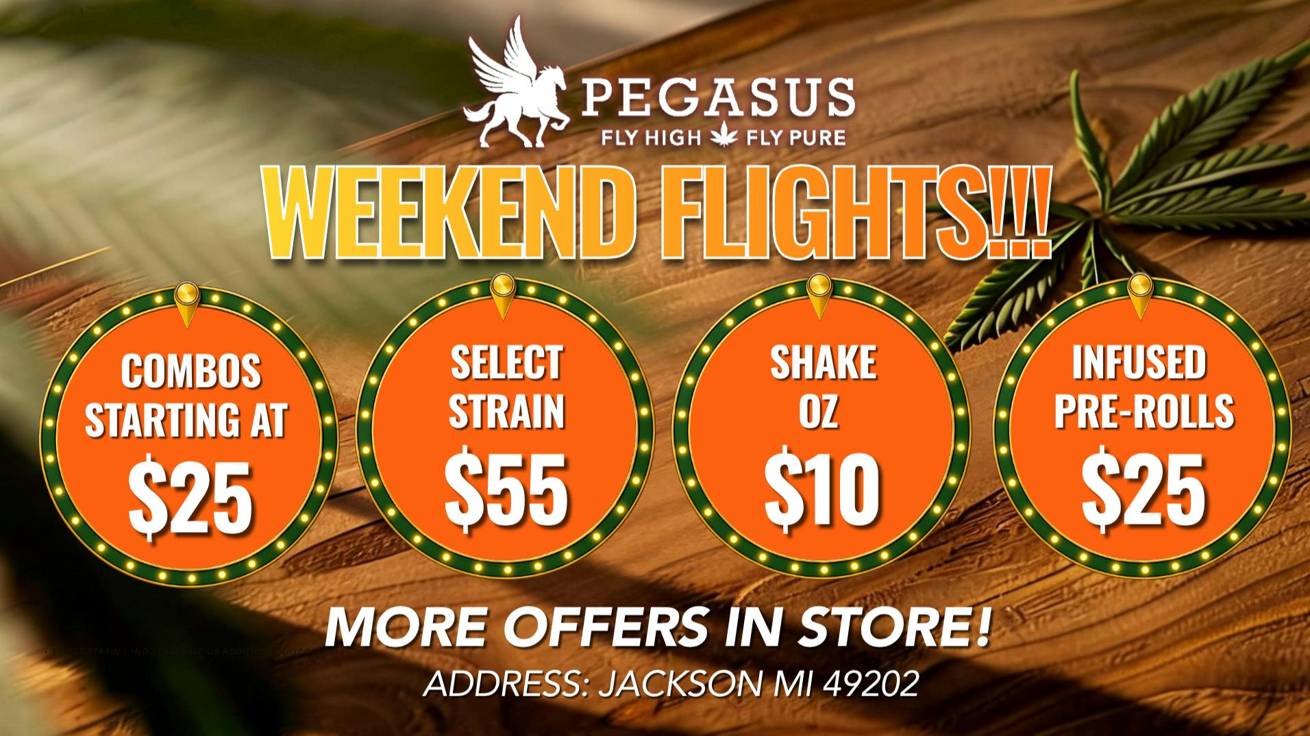 Pegasus “Fly High Fly Pure” Pegasus Oz for $55.00!