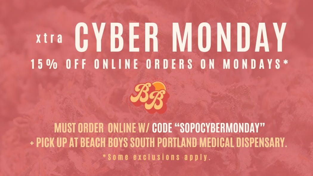 Beach Boys Cannabis Company - SoPo xtra CYBER MONDAY savings
