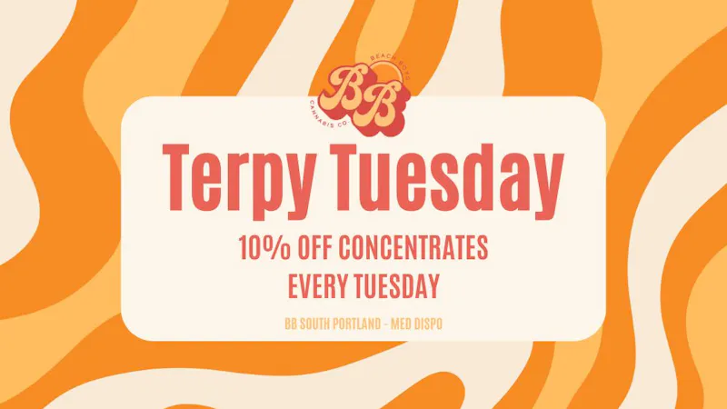 Beach Boys Cannabis Company - SoPo Terpy Tuesday - 10% off Dabs