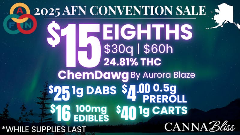 Cannabliss AFN Conference SALE