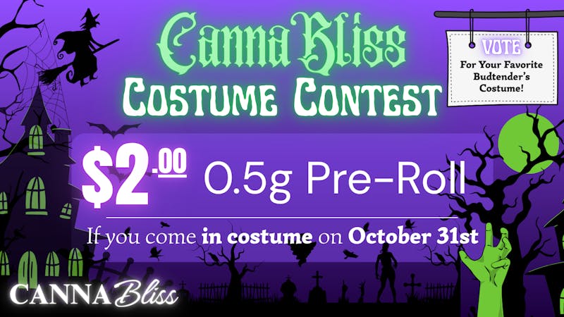 Cannabliss Cannabliss Halloween Costume Contest