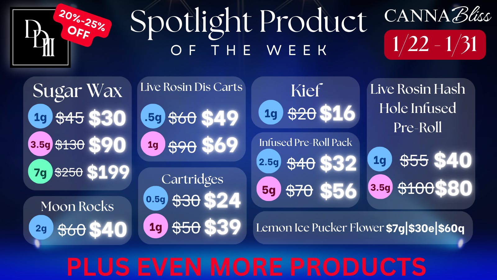 Cannabliss 20%-25% OFF DDIII - Spotlight Product