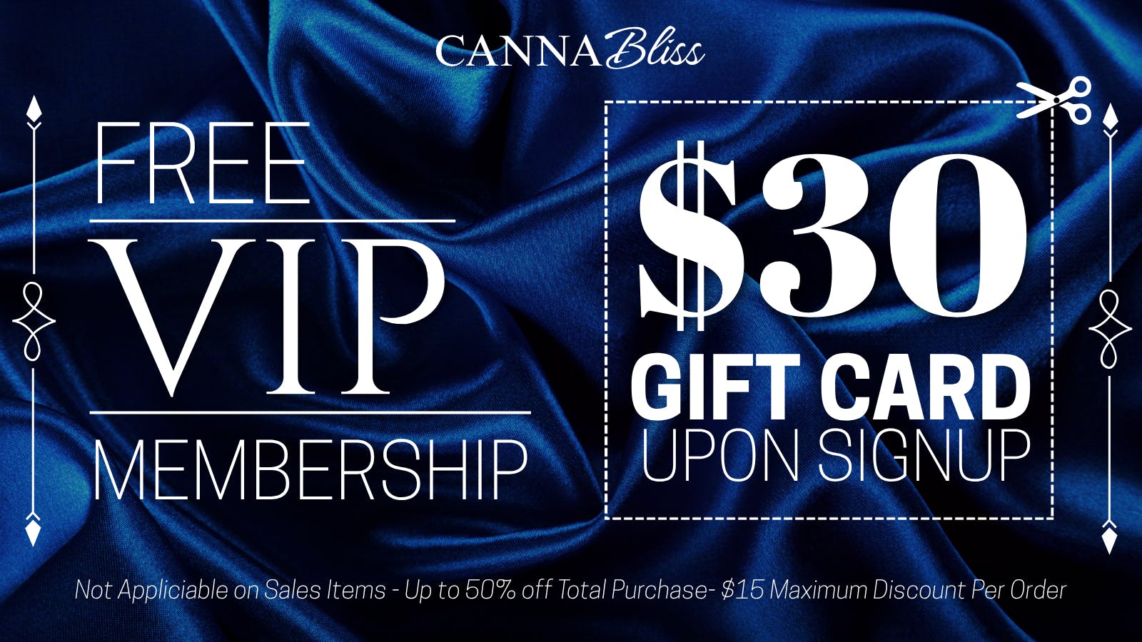 Cannabliss FREE VIP Membership