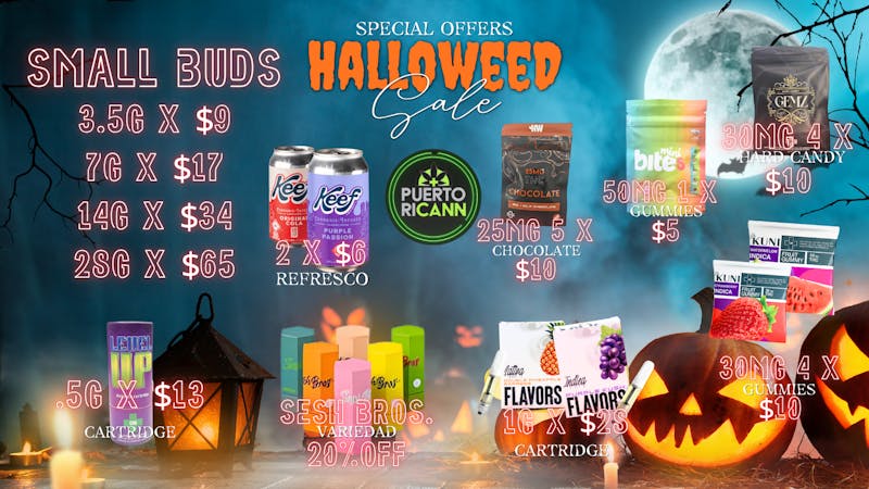 Puertoricann Halloweed Specials!!!