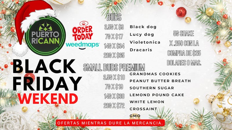 Puertoricann BLACK FRIDAY WEEKEND!!!