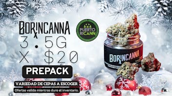 Puertoricann 3.5g BORINCANNA $20
