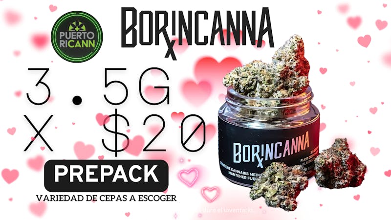 Puertoricann ❤3.5g BORINCANNA $20❤
