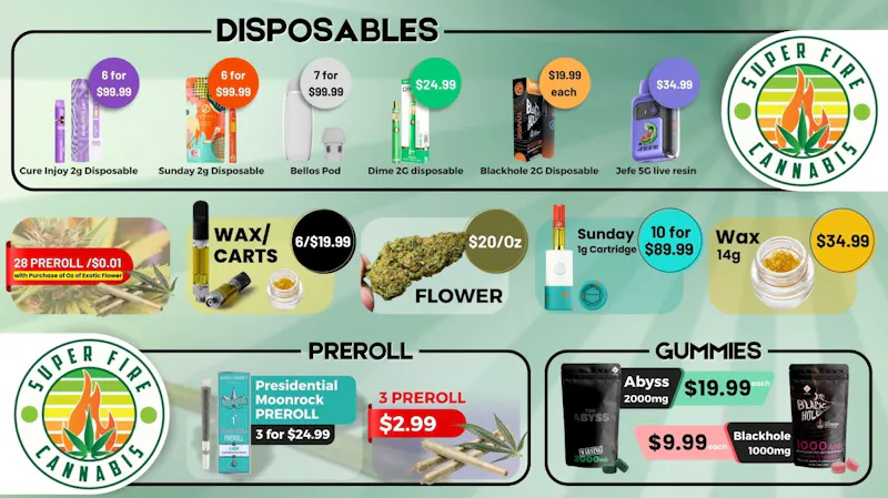 SUPER FIRE CANNABIS 4/20 HOT LIMITED DEAL!!! HURRY UP