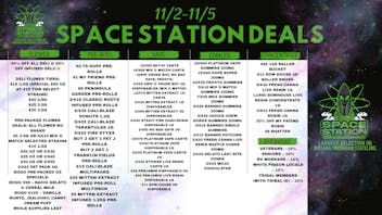 Space Station Cannabis Welcome to Space Station! Grand Opening October 31