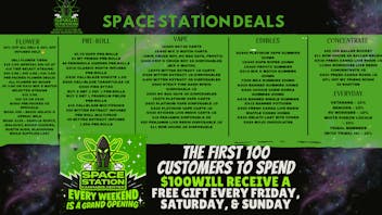 Space Station Cannabis Welcome to Space Station Cadets!