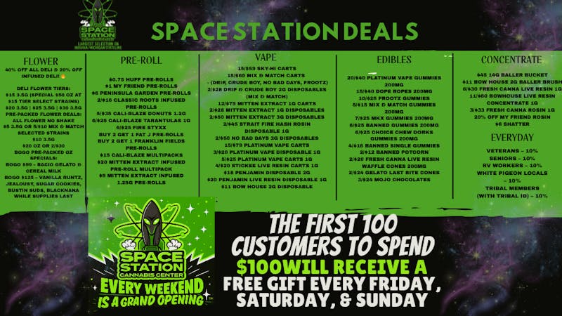 Space Station Cannabis Welcome to Space Station Cadets!