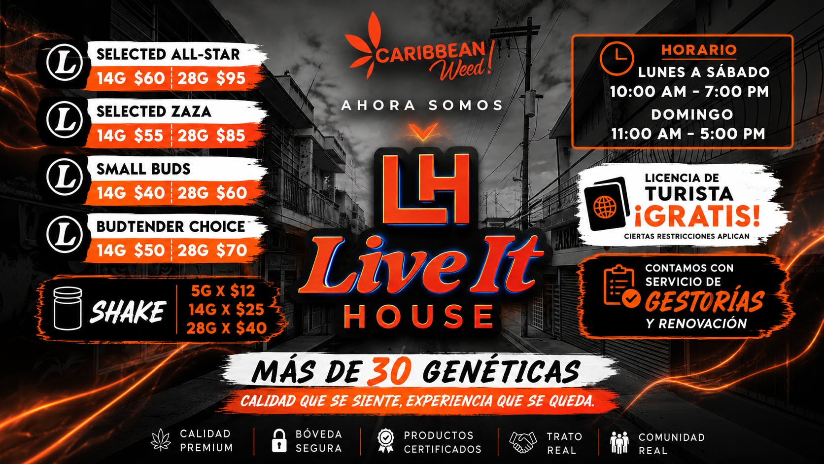 Caribbean Weed Live It House Deals