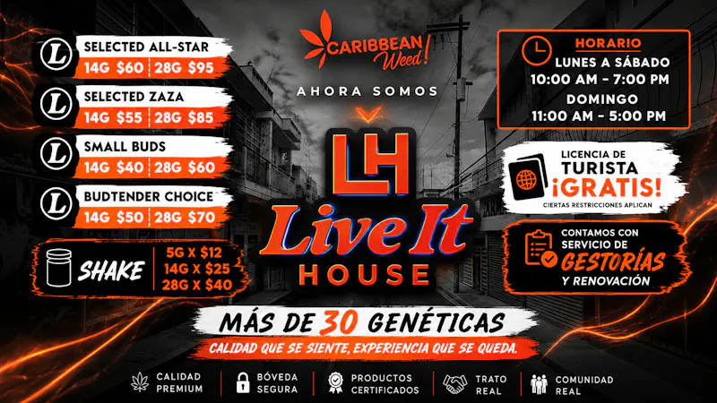Caribbean Weed Live It House Deals