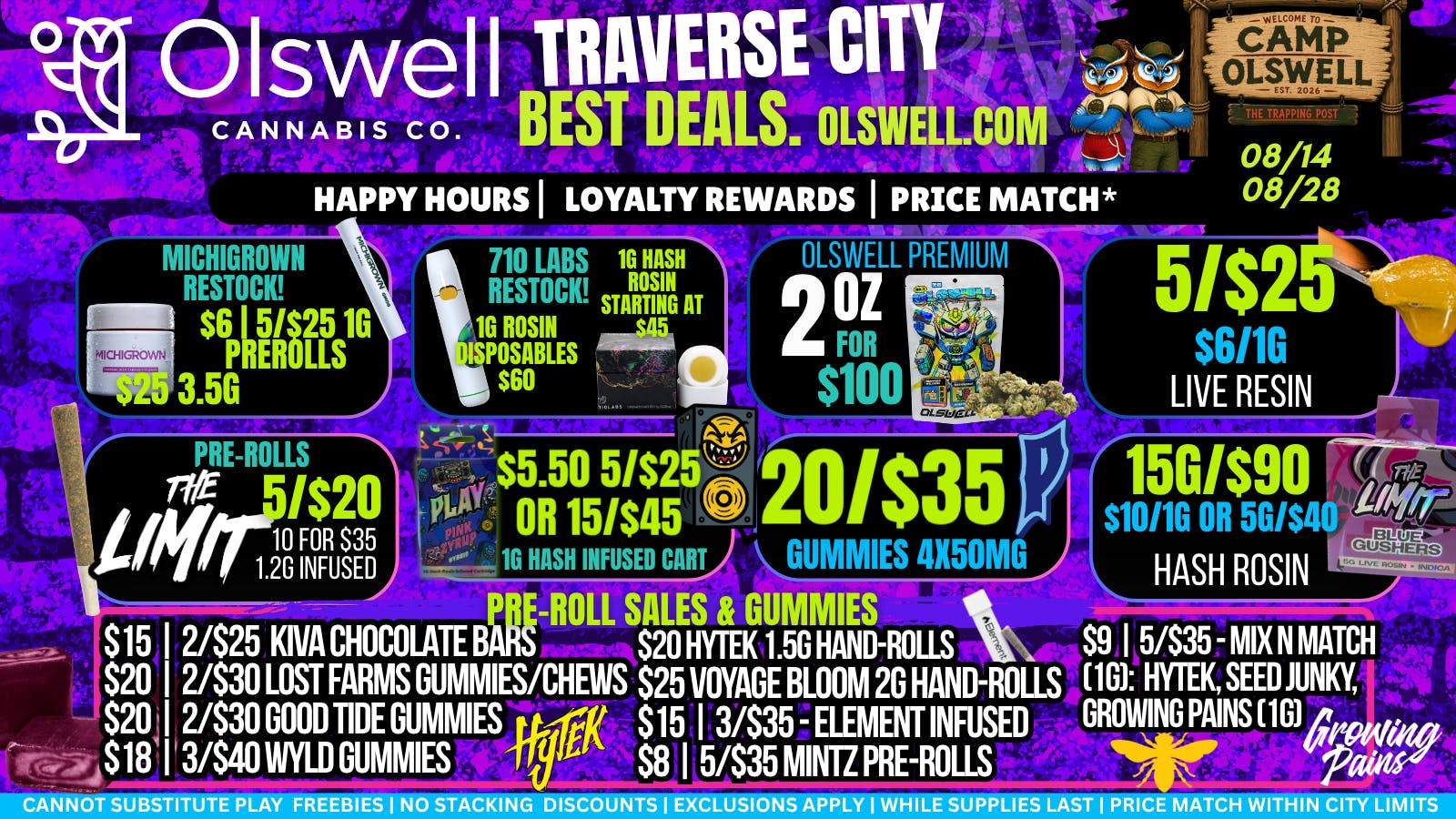 Olswell Cannabis Co Traverse City, Olswell Deals. 🦉