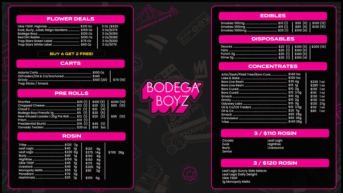 Bodega Boyz - Miami Bodega Boyz Bulk Deals