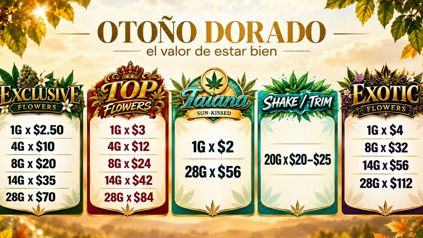 Foresta Cannabis Collection OFFERTAS EN FORESTA
