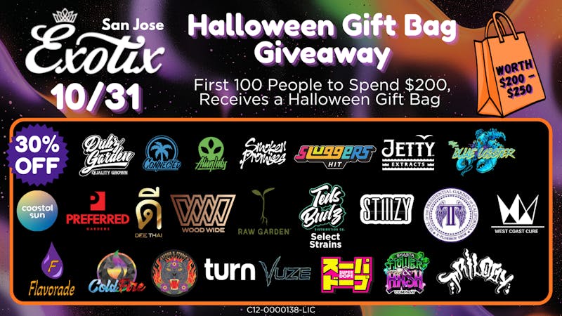 Exotix Weed Dispensary San Jose HALLOWEEN FRIDAY EXOTIX SAN JOSE