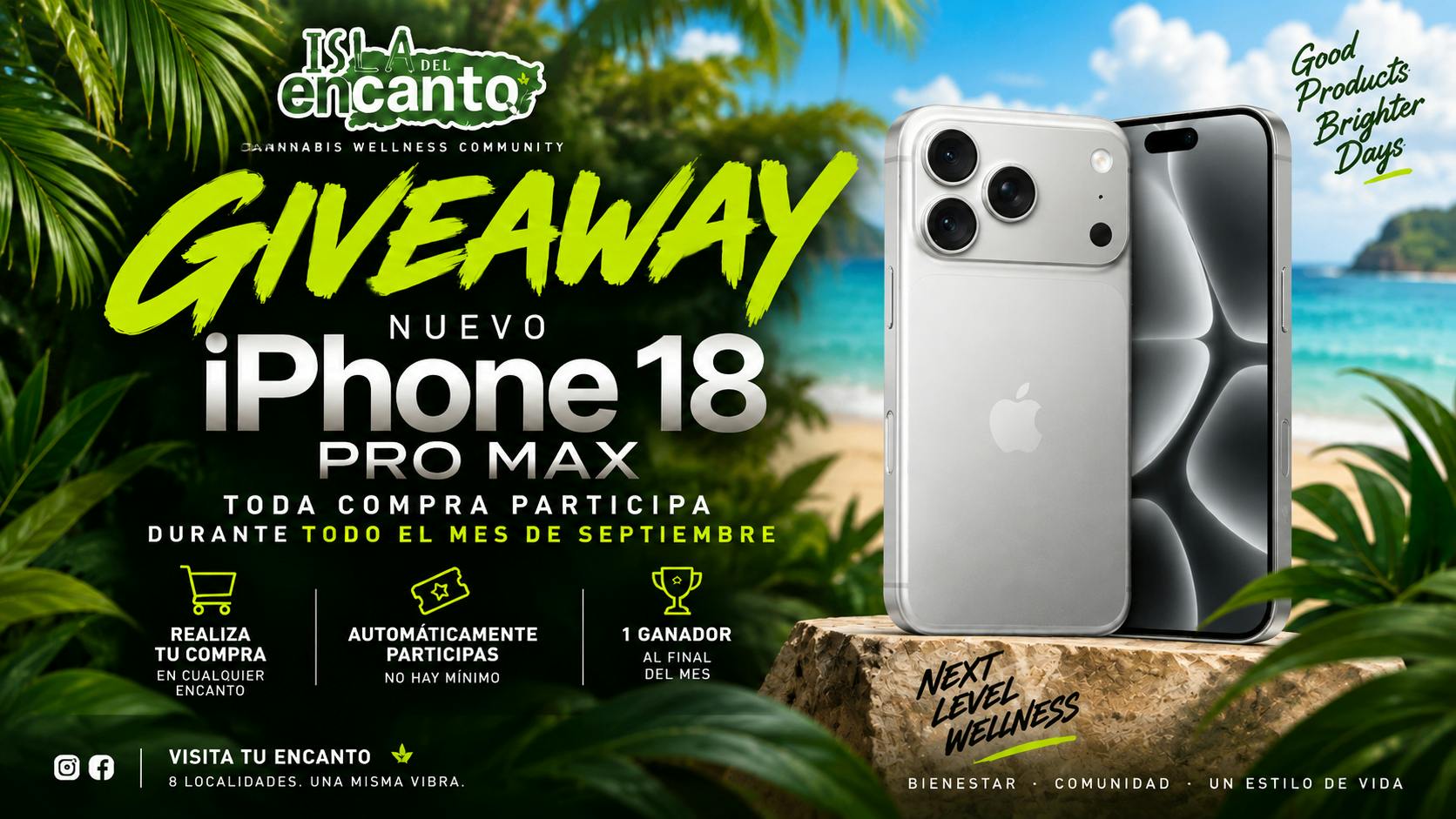 Encanto Tree - Aguadilla GIVEAWAY IPHONE 18 PRO MAX SOLO EN ENCANTO