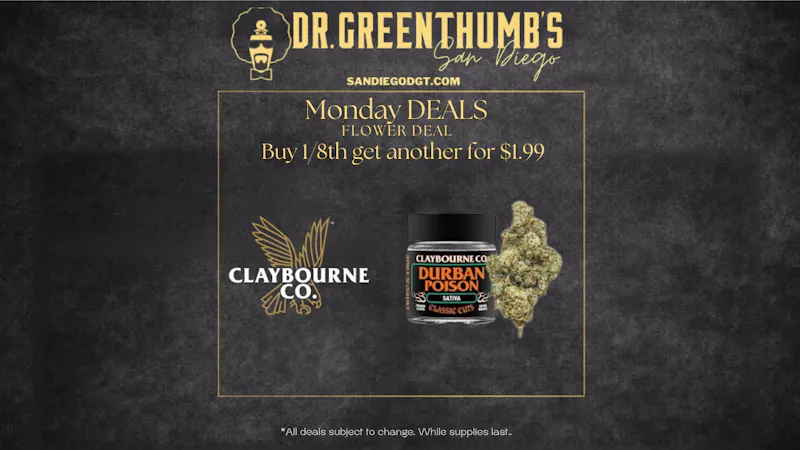 Dr Greenthumb's San Diego Monday BOGO Deals