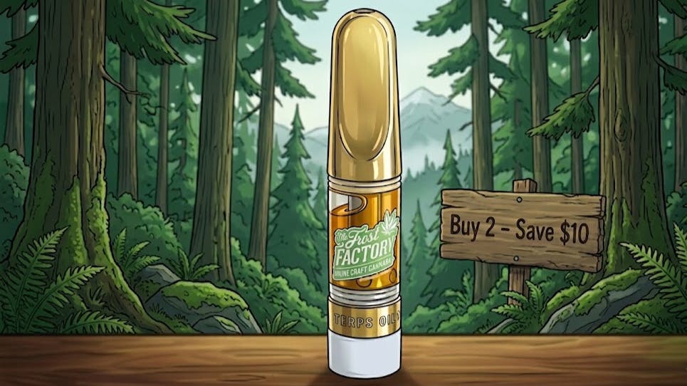 The Frost Factory Rosin Cart 510 Deal 2 for $50