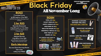 Dazed on Route 66 All month is BLACK FRIDAY