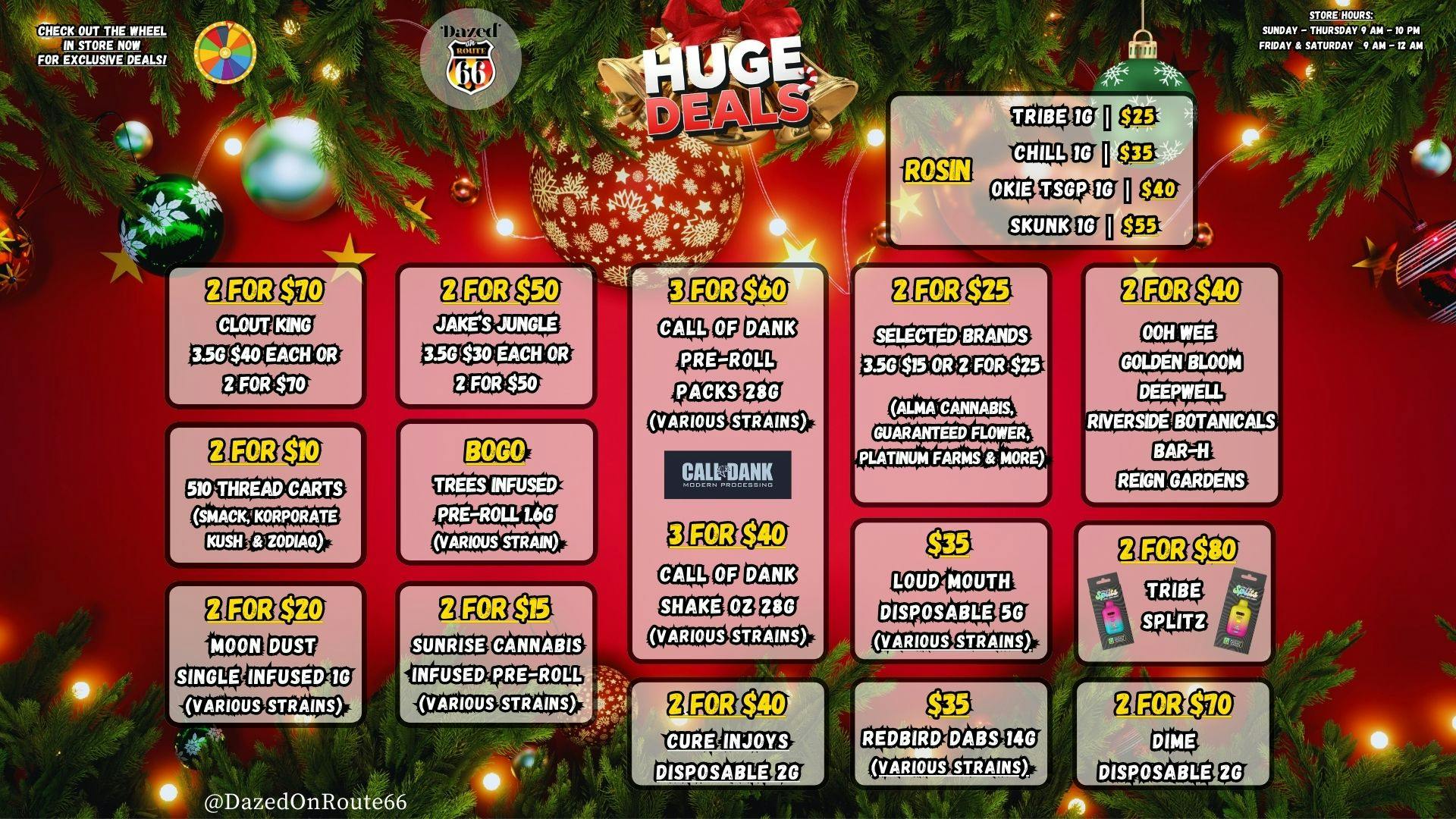 Dazed on Route 66 Happy HoliDazed!