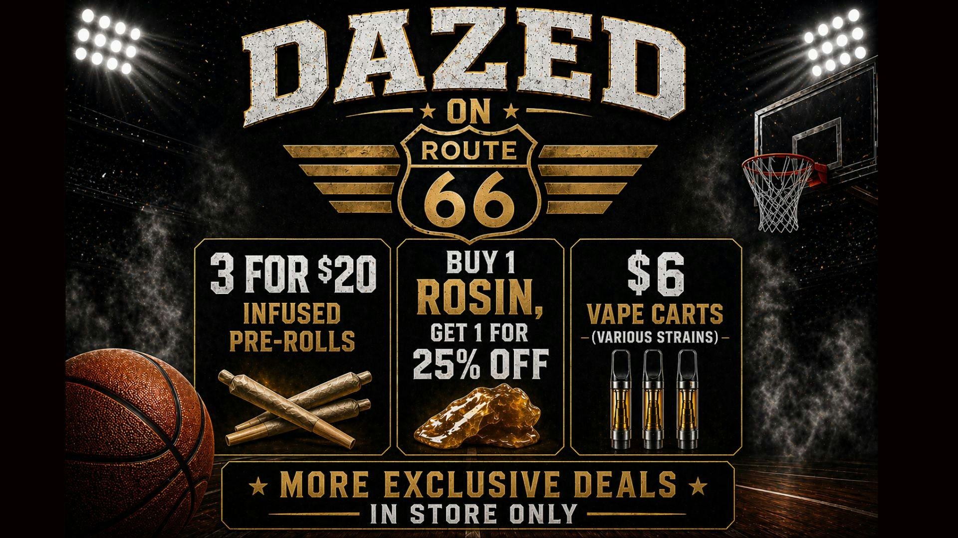 Dazed on Route 66 THESE DEALS ARE A SWEEP