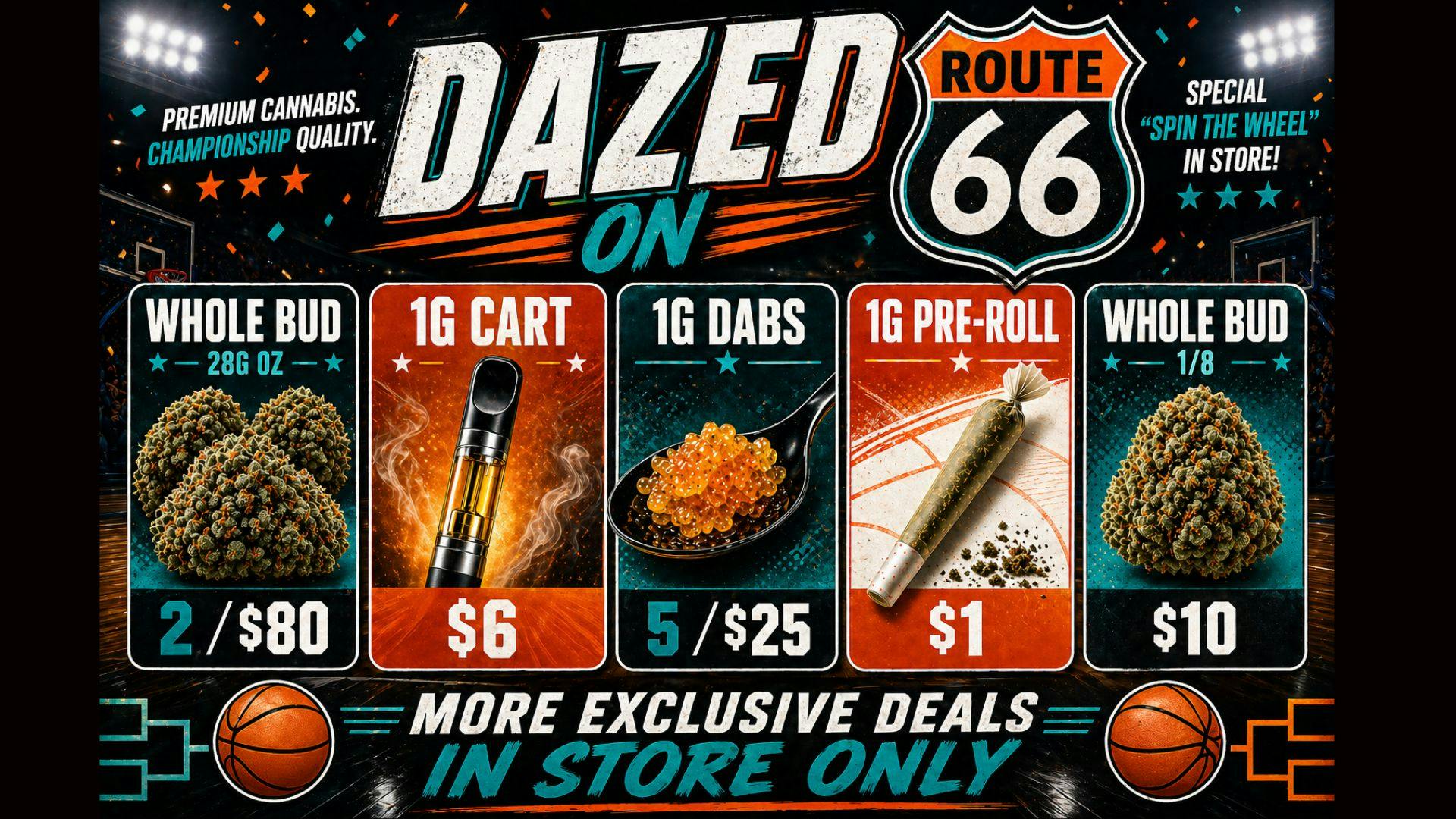 Dazed on Route 66 ALL GAS. NO BREAKS.