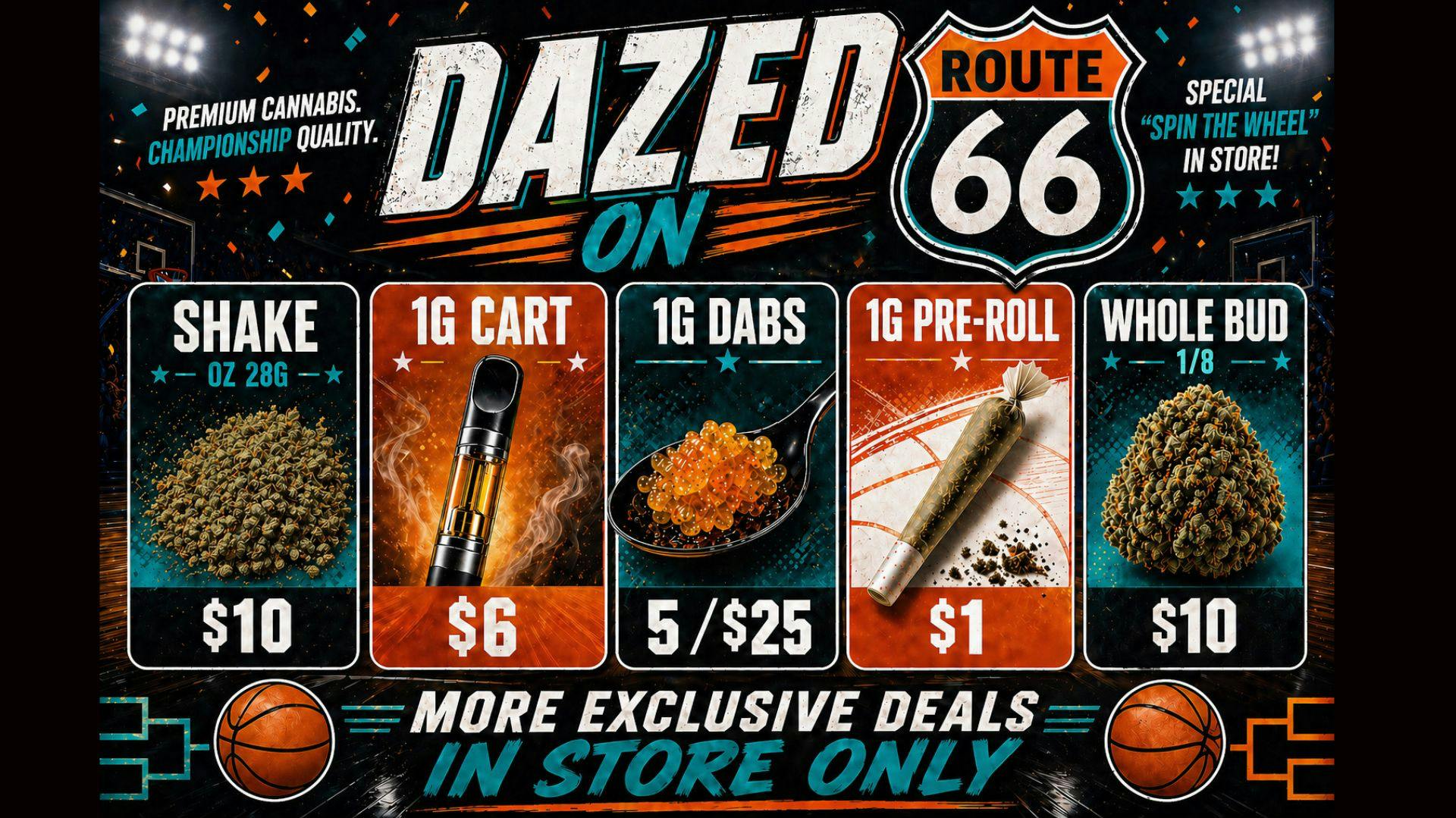 Dazed on Route 66 ALL GAS. NO BREAKS.