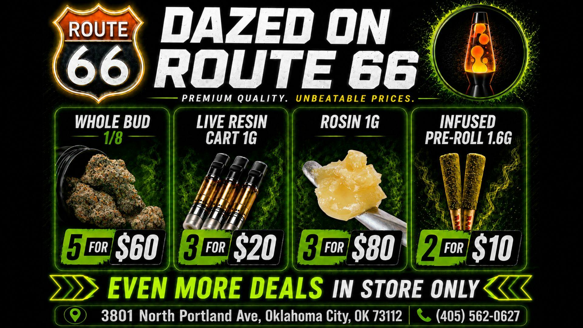 Dazed on Route 66 ALL THE DEALS YOU WANT