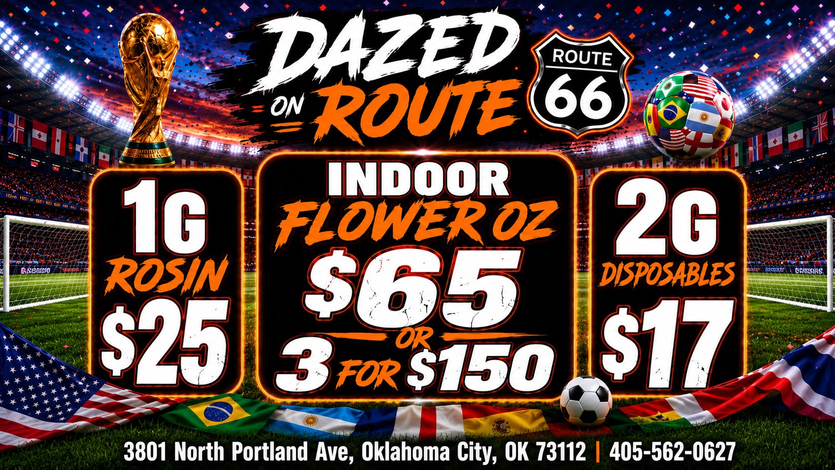 Dazed on Route 66 World Cup Deals You Can't Miss.