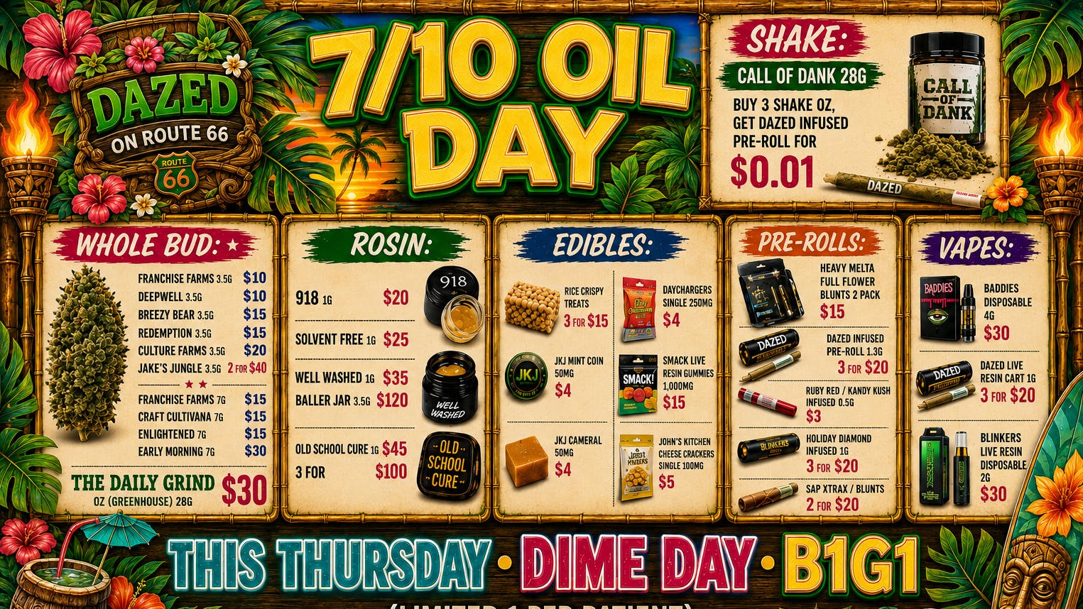 Dazed on Route 66 Today’s HOTTEST Deals are here!