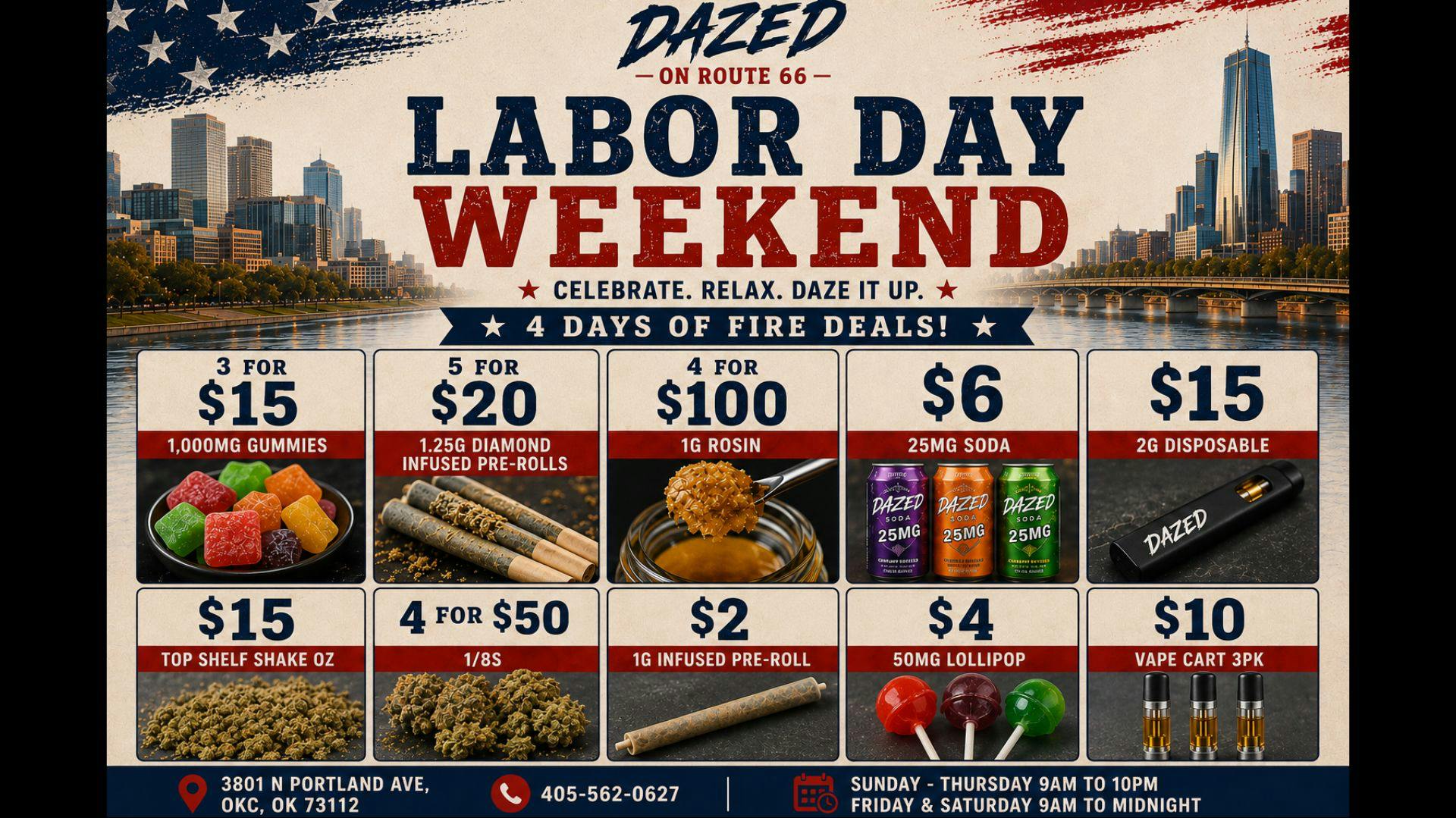Dazed on Route 66 Big 4 Day Weekend Sale!