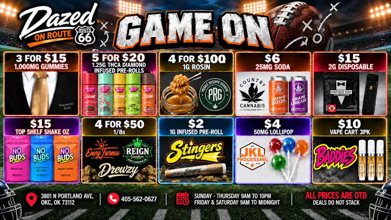 Dazed on Route 66 BOOMING DEALS!!