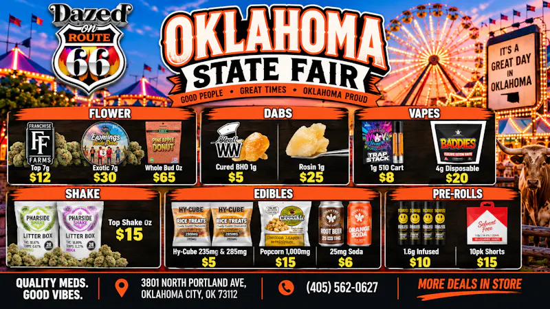 Dazed on Route 66 Great State Fair of Prices