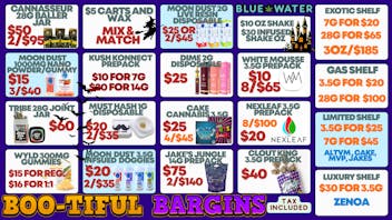 Blue Water - Norman $65 EXOTIC OZ!$10 OZ!$5 CARTS! BOOTIFUL DEALS!