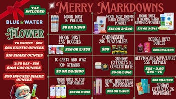 Blue Water - Norman HOT DEALS AT BLUE!$65 OZ!$10 OZ! $5 CARTS/WAX