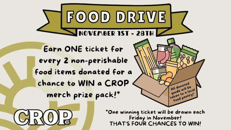 Crop November Food Drive