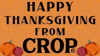 Crop HAPPY THANKSGIVING