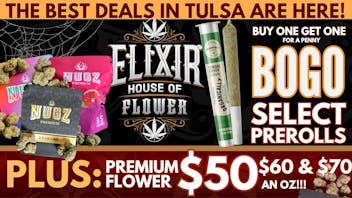 Elixir Dispensary Tulsa's BEST Pre-Packs are HERE!