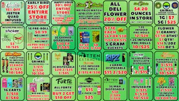 Star Budz - Flint - NOW OPEN! 25% OFF JEETER CANNONS | 15% OFF JEETER | $1 GRAMS