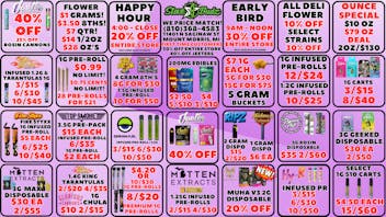 Star Budz - Mt Morris 40% OFF JEETER | 30% OFF EARLY BIRD | $1 GRAMS