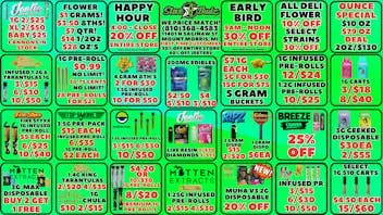 Star Budz - Mt Morris 30% OFF EARLY BIRD | 20% OFF HAPPY HOUR