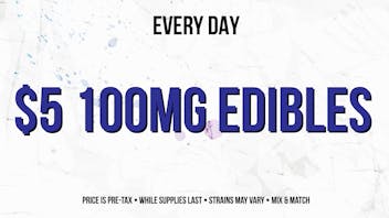 Smyth Cannabis - Framingham $5 Assorted 100mg Edibles